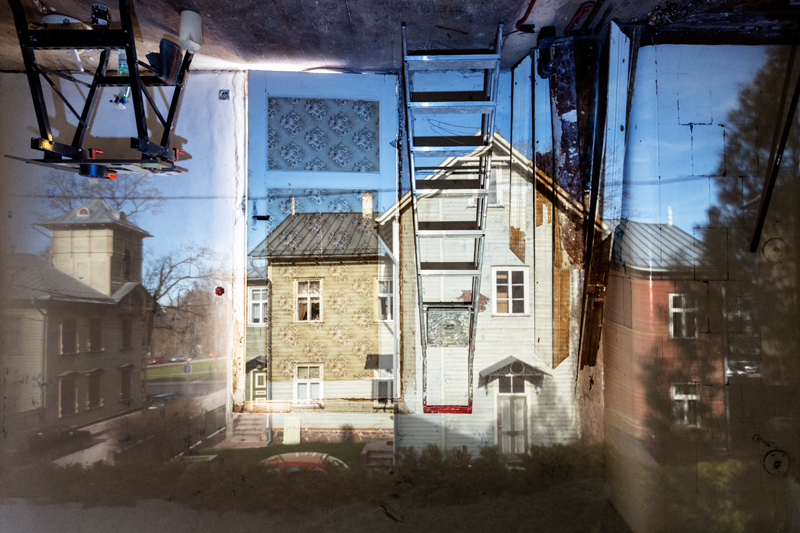 Johan Huimerind. Karlova Obscura III. 2016. Pigmenttinditrükk. 140 x 93 cm. Tiraaž: 5 + 1 AP